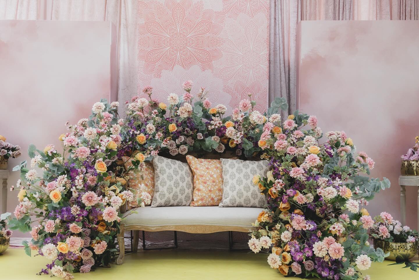 Bespoke floral installation by InStyle Events