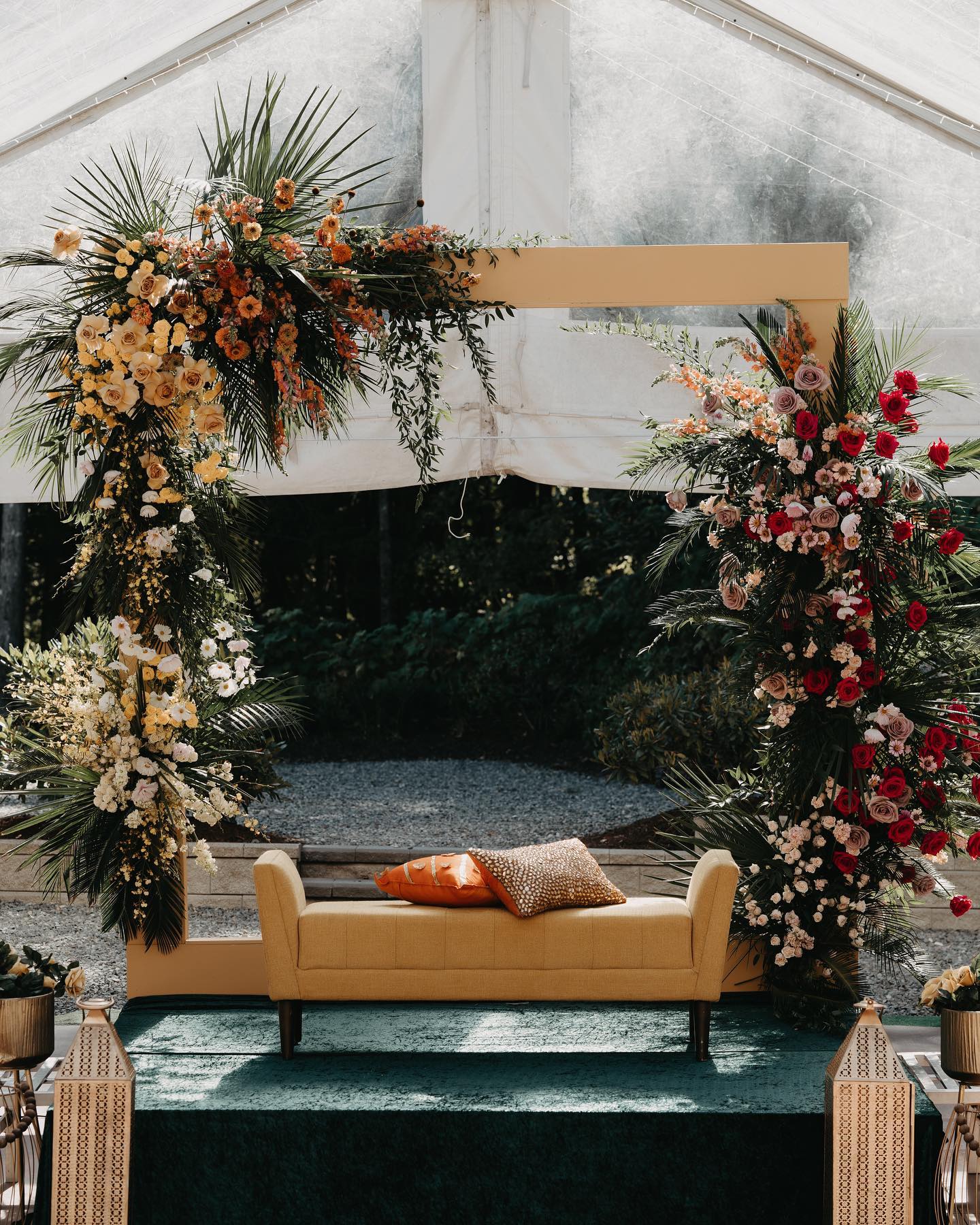 Wedding venue decoration by InStyle Events Surrey