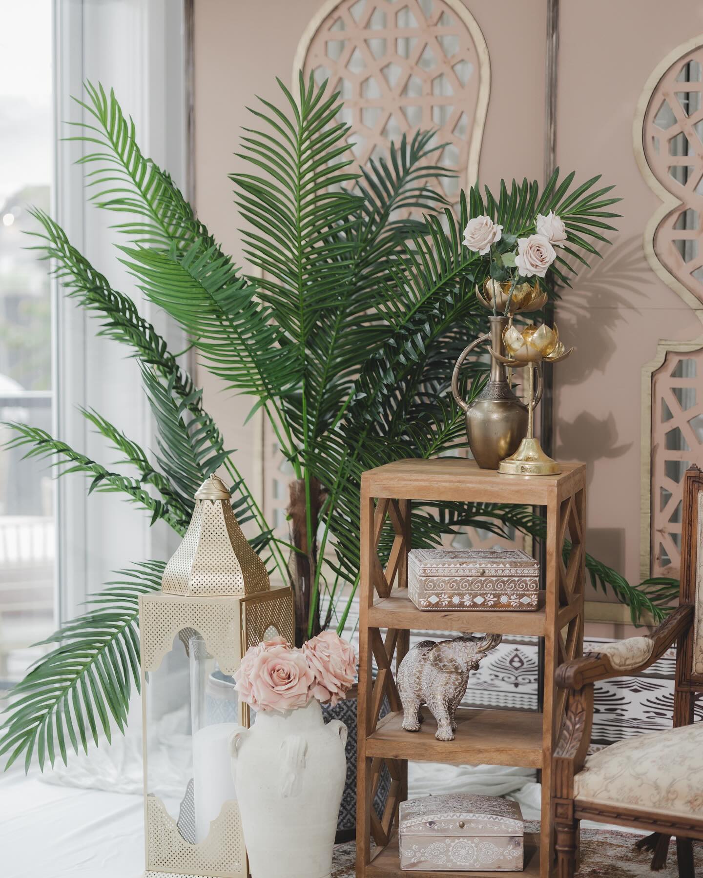 Floral centrepieces by InStyle Events Surrey