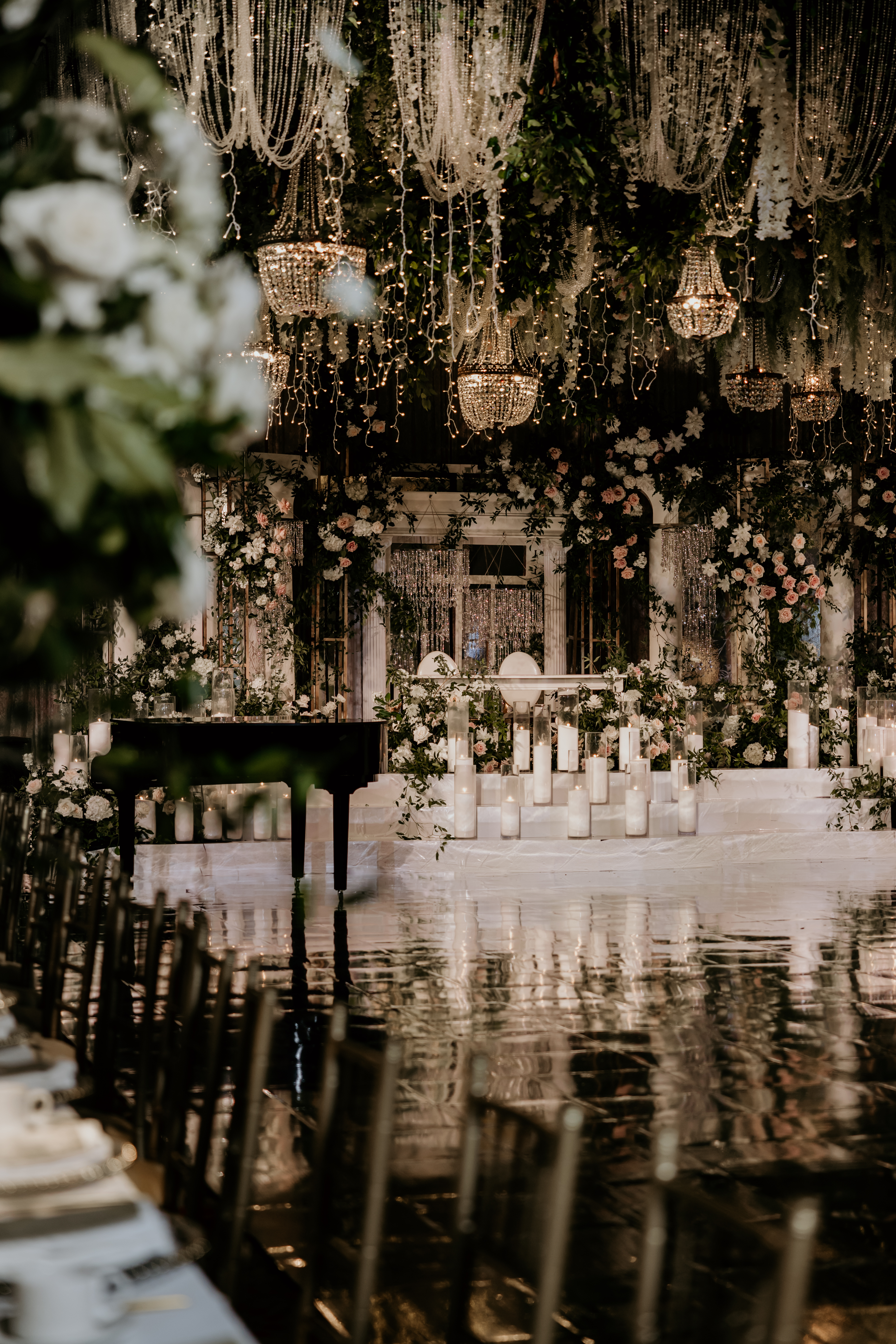 Wedding venue styling by InStyle Events